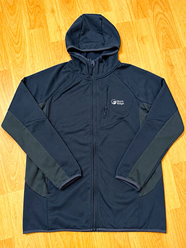 North ridge hooded fleece - ridge,